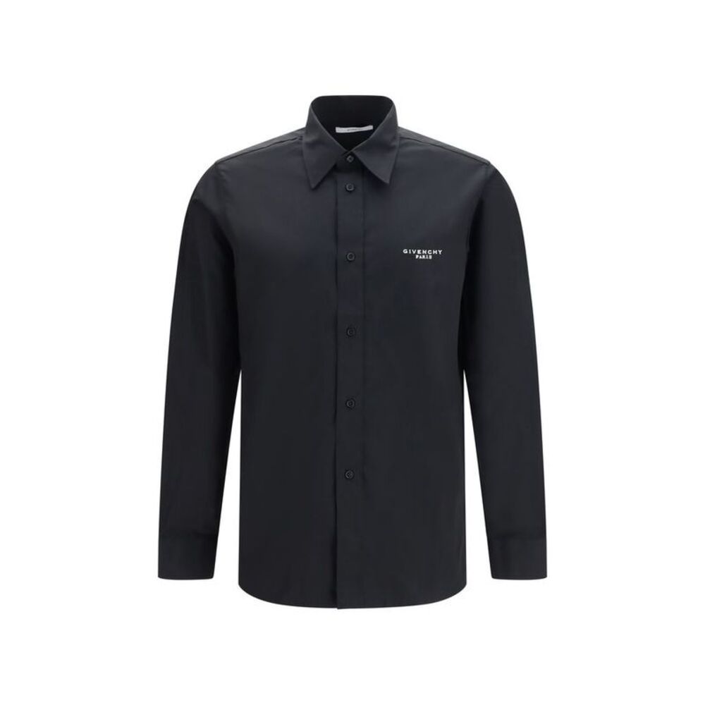 Givenchy Black Cotton Dress Men's Shirt